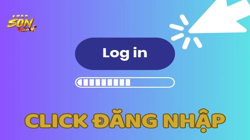 Click đăng nhập tại giao diện chính